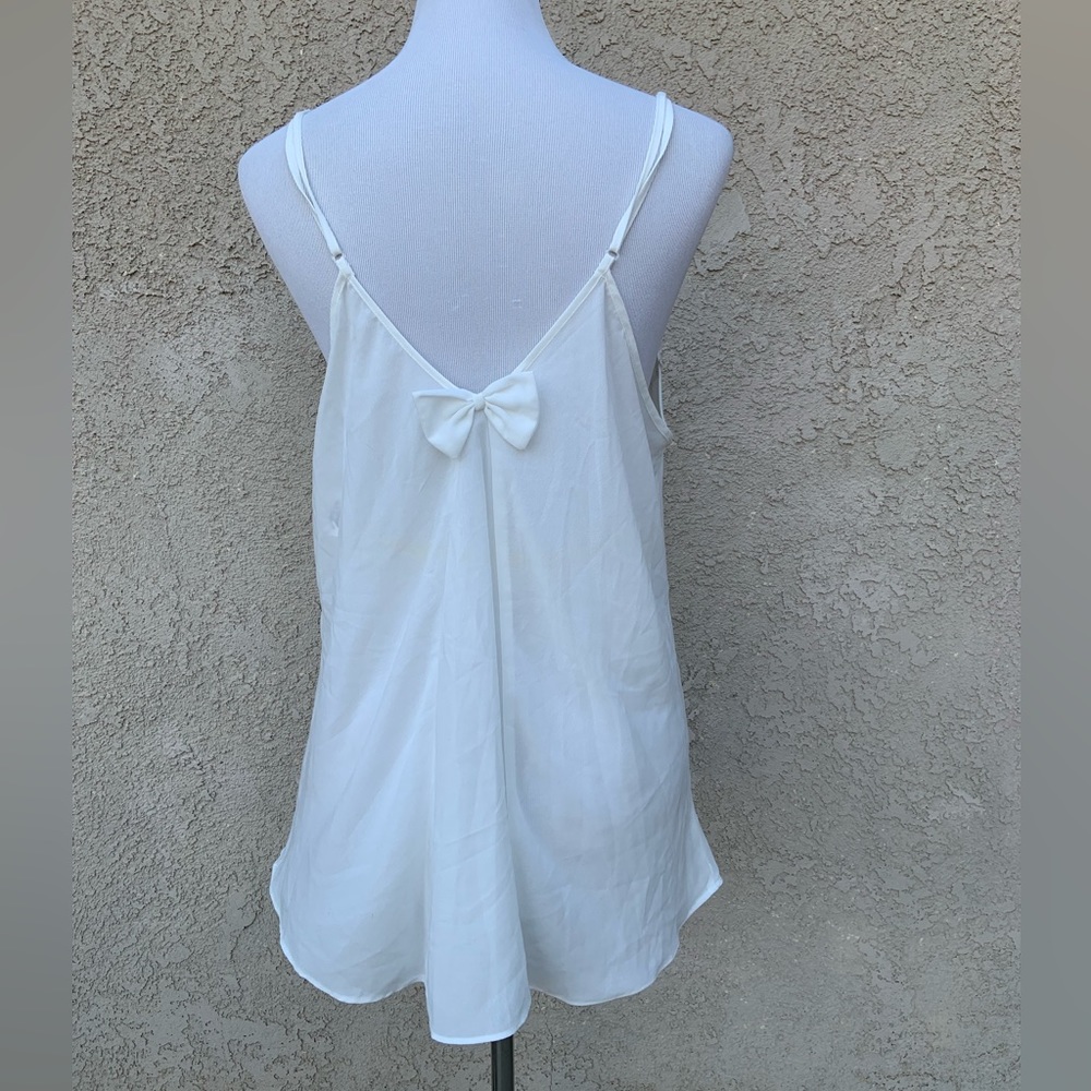 VGUC Alexandra Nicole White Short Slip - Size L - Picture 3 of 6